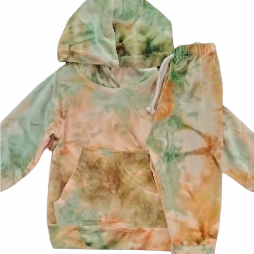 18M Old Unisex Tie Dye outfit
